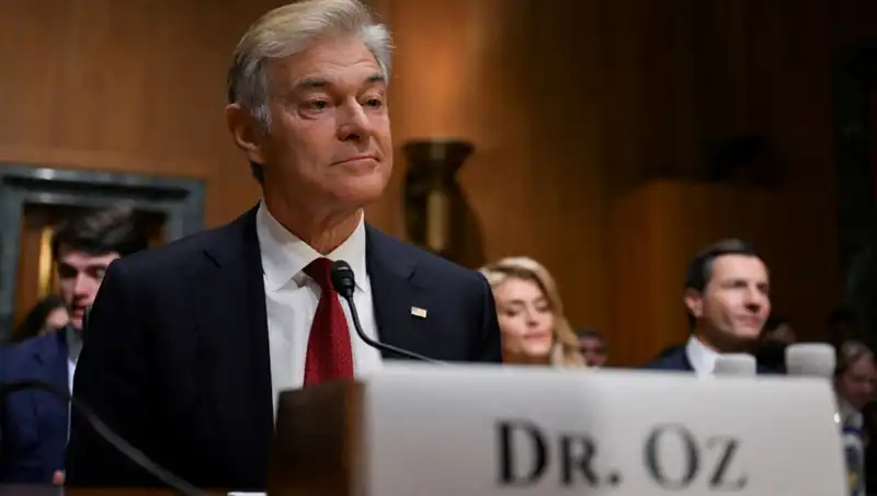 Mehmet Öz, Saçını Trump Sarısına Boyatıp Senato'ya Damga Vurdu