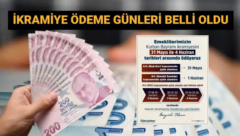 Emekli Bayram İkramiyeleri İçin Tarih Açıklandı: 4 Bin TL Yatacak!