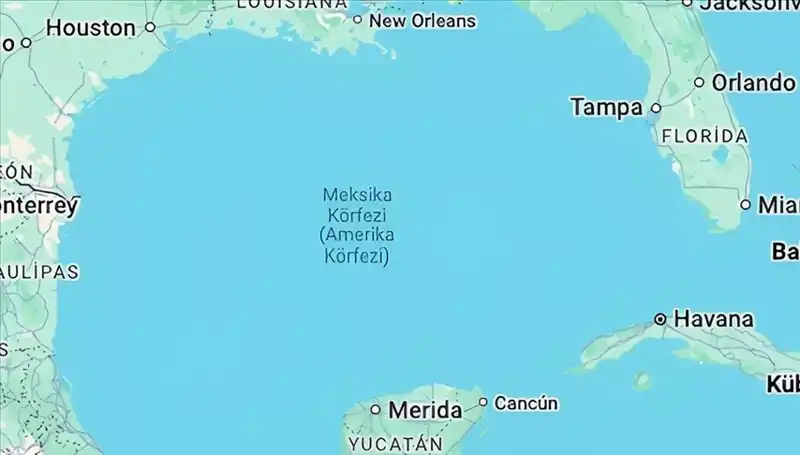 Meksika'dan Google'a Amerika Körfezi Davasında Şok Edici Gelişmeler!