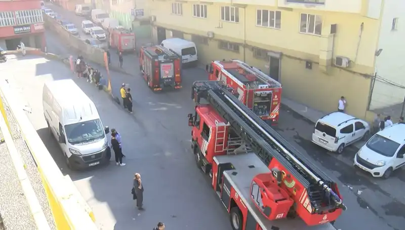 İstanbul’un Tekstil Atölyesinde Korkutan Yangın: Detaylar Ortaya Çıktı!
